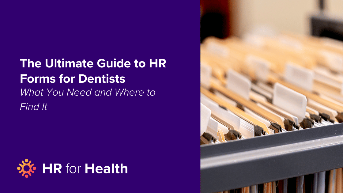 HR Forms for Dental Practice
