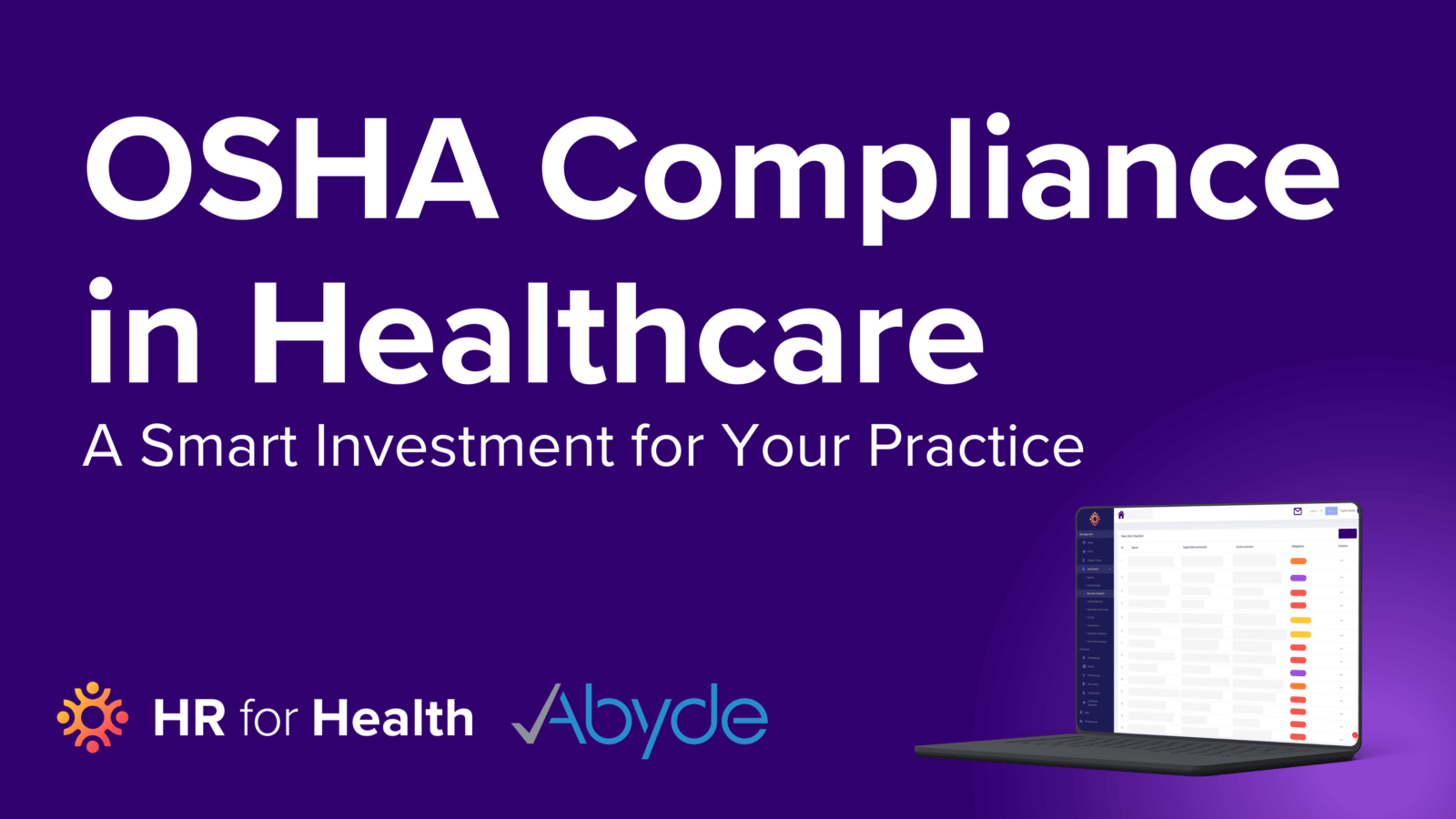 OSHA Compliance in Healthcare: A Smart Investment for Your Practice