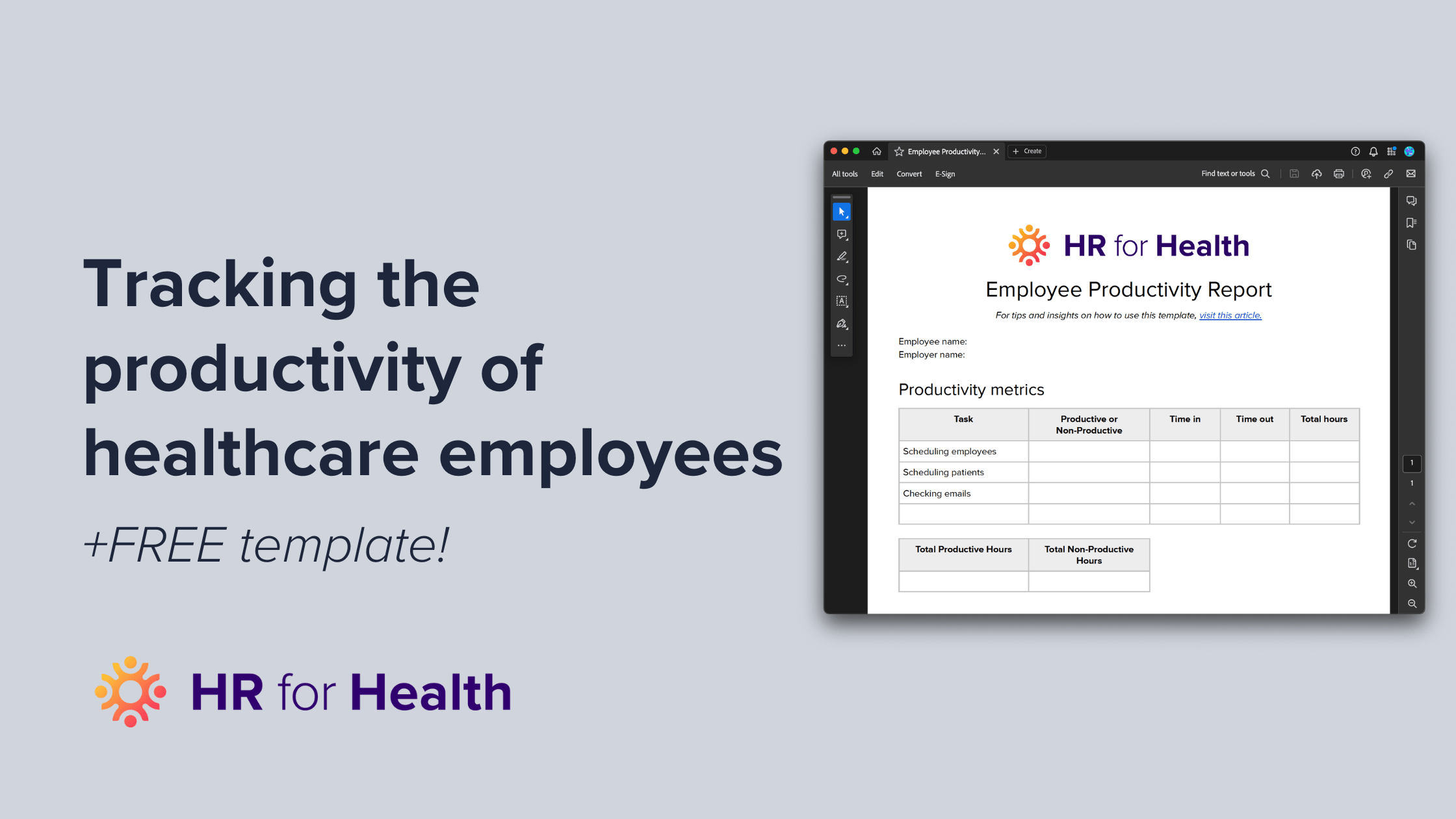 Employee Productivity Report Guide